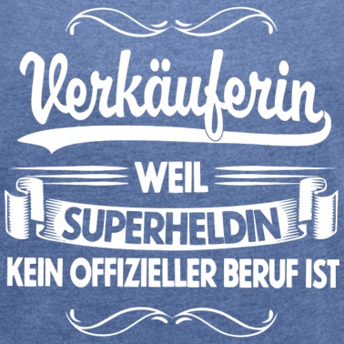 Abschluss T-Shirt - Verkäuferin - weil Superheldin kein...