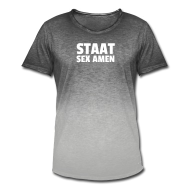 Abschluss T-Shirt - Staat Sex Amen