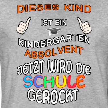 Abschluss T-Shirt - Dieses Kind ist ein KiTa Absolvent