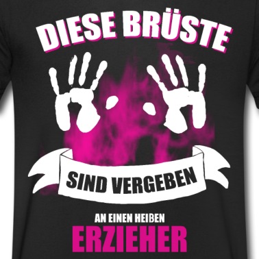 Abschluss T-Shirt - Frau oder Freundin eines Erzieher