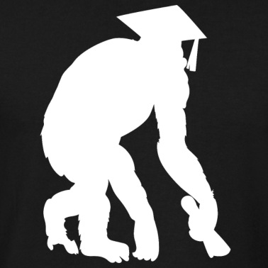 Abschluss T-Shirt - Abschluss-Affe - Abschluss-Geschenk