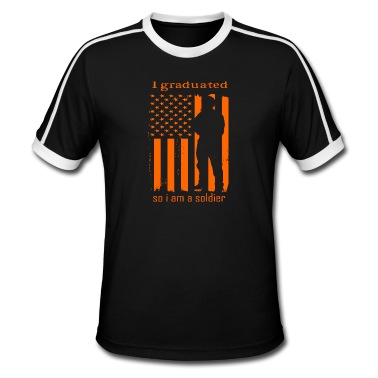 Abschluss T-Shirt - Ich habe einen Abschluss als Soldat gemacht