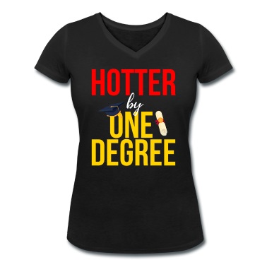 Abschluss T-Shirt - College-Abschluss heißer durch einen Abschluss-Absolventen