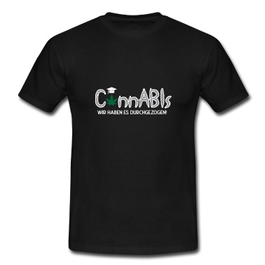 Abschluss T-Shirt - Abi-Tshirt Abschluss Cannabis
