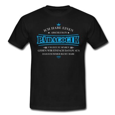 Abschluss T-Shirt - Pädagogik Shirt-Abschluss