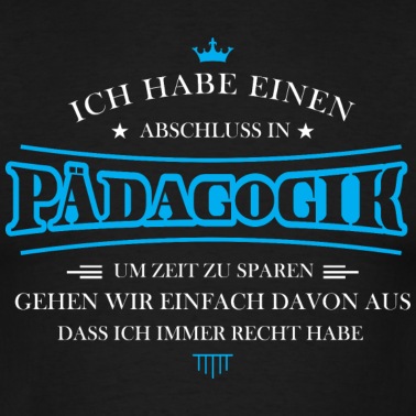 Abschluss T-Shirt - Pädagogik Shirt-Abschluss