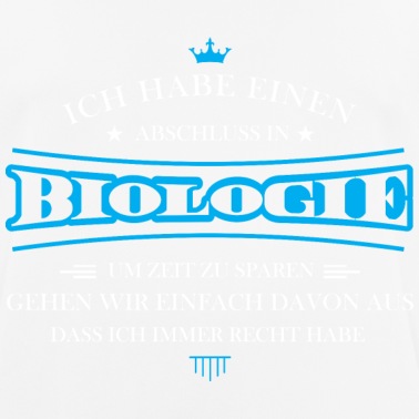 Abschluss T-Shirt - Biologie Shirt-Abschluss