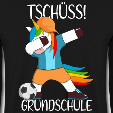 Abschluss Pullover - Grundschule Abschluss Fußball Einhorn Einschulung