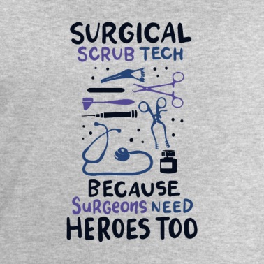 Abschluss Pullover - Chirurgischer Techniker weil Ärzte Helden brauchen