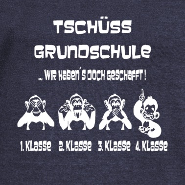 Abschluss Pullover - Tschüss Grundschule weiß 5.Klasse wir kommen