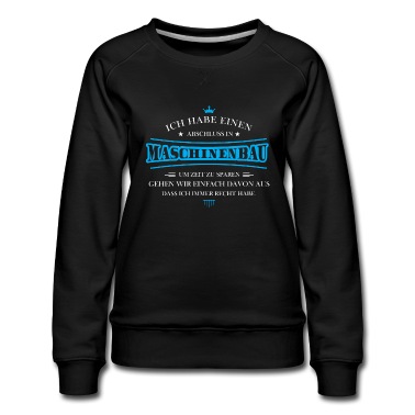 Abschluss Pullover - Maschinenbau Shirt-Abschluss
