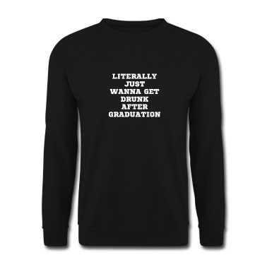 Abschluss Pullover - Wörtlich nur wollen Sie sich nach dem Abschluss