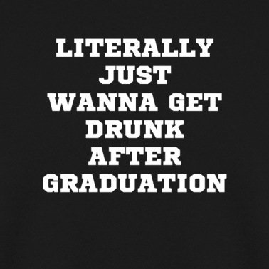 Abschluss Pullover - Wörtlich nur wollen Sie sich nach dem Abschluss