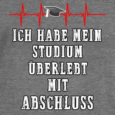 Abschluss Pullover - Ich habe mein Studium überlebt mit Abschluss