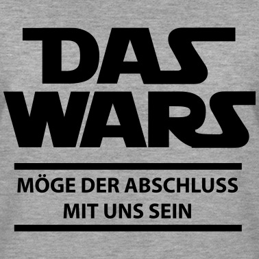 Abschluss Pullover - Das Wars möge Abschluss