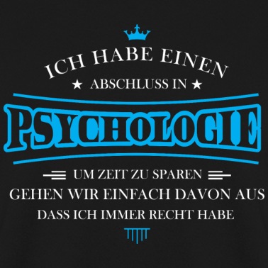 Abschluss Pullover - Psychologie Shirt-Abschluss