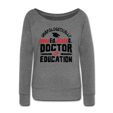 Abschluss Pullover - Unapologetically Over Educated - Abschluss