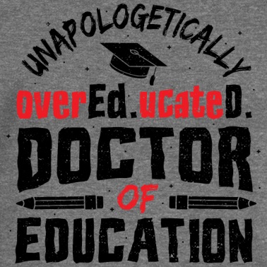 Abschluss Pullover - Unapologetically Over Educated - Abschluss