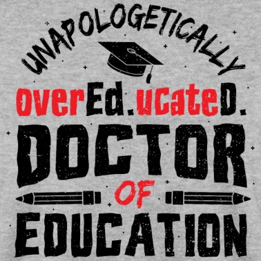 Abschluss Pullover - Unapologetically Over Educated - Abschluss