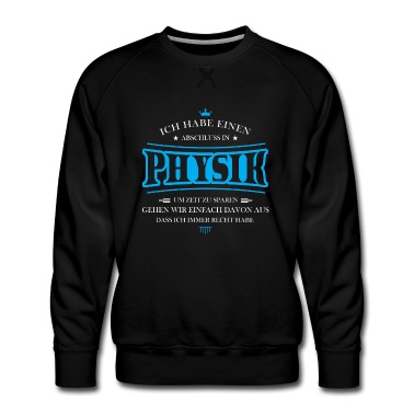 Abschluss Pullover - Physik Shirt-Abschluss