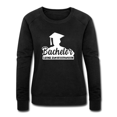 Abschluss Pullover - Lustiges Bachelor Abschluss Geschenk Besserwisser