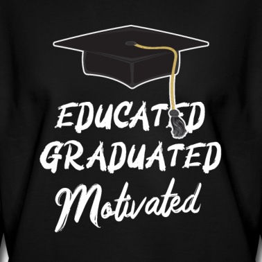 Abschluss Pullover - Ausgebildet Promoviert Motiviert Abschluss