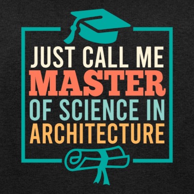 Abschluss Pullover - Master of Architecture Abschluss Architekten