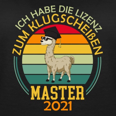 Abschluss Pullover - Lizenz zum Klugscheißen Master Abschluss 2021