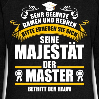 Abschluss Pullover - Master Abschluss Geschenk