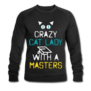 Abschluss Pullover - Master Abschluss Katzenfrau
