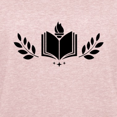 Abschluss Pullover - Buch Offen Fackel Abschluss Symbol Lorbeerblätter