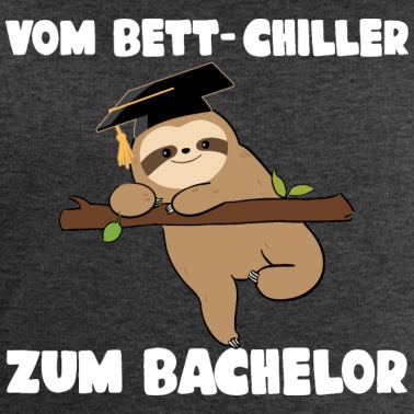 Abschluss Pullover - Bachelor Abschluss Party Spruch Bett-Chiller