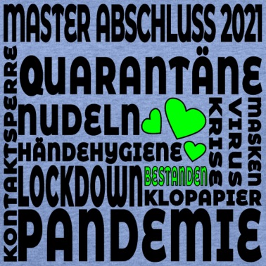 Abschluss Pullover - Master Studiengang Abschluss 2021 MASTERABSOLVENT