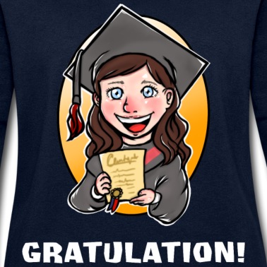 Abschluss Pullover - Bachelor / Master / Abschluss / Ausbildung Mädchen