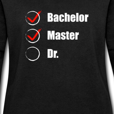 Abschluss Pullover - Master Abschluss Doktorand Checkliste Geschenkidee