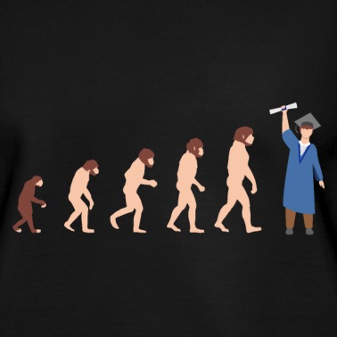 Abschluss Pullover - Evolution Abschluss Absolventen Bachelor Geschenk