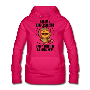 Abschluss Hoodie - Tschüss Tschüss Kindergarten Spielt Große