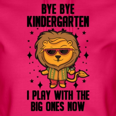 Abschluss Hoodie - Tschüss Tschüss Kindergarten Spielt Große