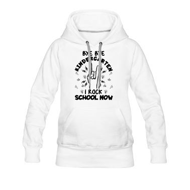 Abschluss Hoodie - Tschüss Bye Kindergarten Zurück Zu Schulkindern