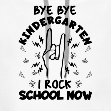 Abschluss Hoodie - Tschüss Bye Kindergarten Zurück Zu Schulkindern