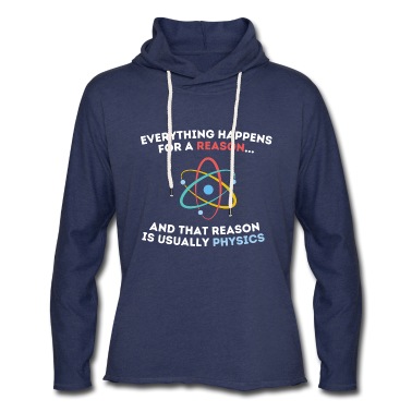 Abschluss Hoodie - Lustiges Physiker Geschenk Atome