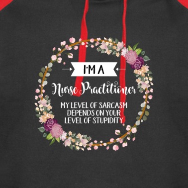 Abschluss Hoodie - Ich bin eine Krankenschwester Praktiker Mein Niveau des Sarkasmus