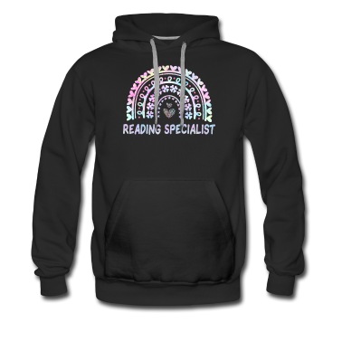 Abschluss Hoodie - Lesespezialist Leopard Rainbow
