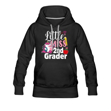 Abschluss Hoodie - Little Miss 2nd Grader zurück zur Schule