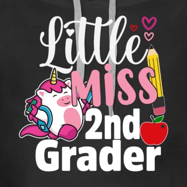 Abschluss Hoodie - Little Miss 2nd Grader zurück zur Schule