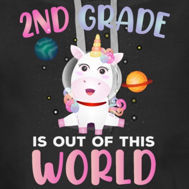 Abschluss Hoodie - 2ND GRADE UNICORN ist nicht von der Welt für