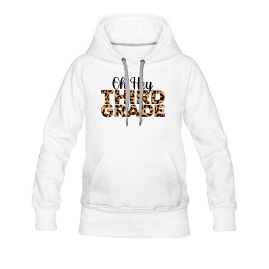 Abschluss Hoodie - oh hey dritte klasse zurück zur schule