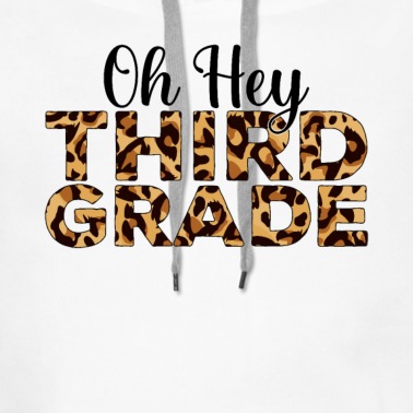 Abschluss Hoodie - oh hey dritte klasse zurück zur schule