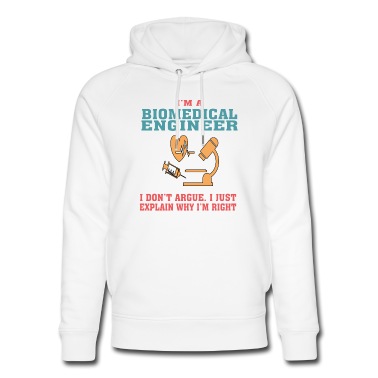 Abschluss Hoodie - Lustiges Biomedizintechnik-Zitat für Biomedizin