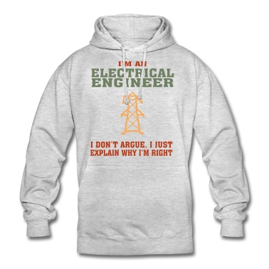 Abschluss Hoodie - Lustiges Elektrotechnik-Zitat für Elektrotechnik